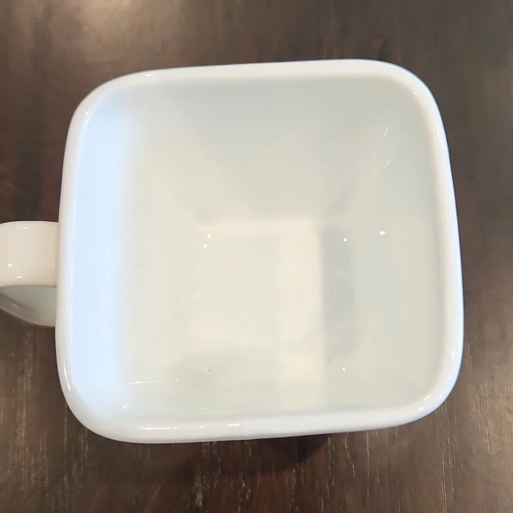 Crate&Barrel Espresso Cup, white square